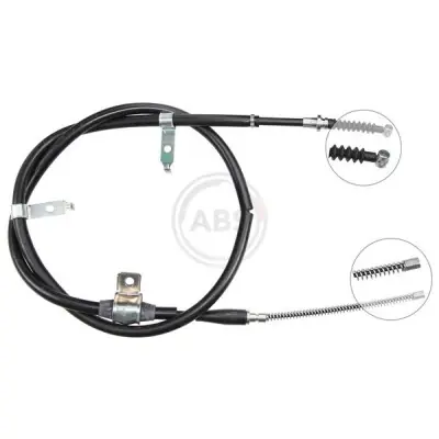 Imprescindible (Must-Have) Cable de accionamiento, freno de estacionamiento A.B.S. K18922